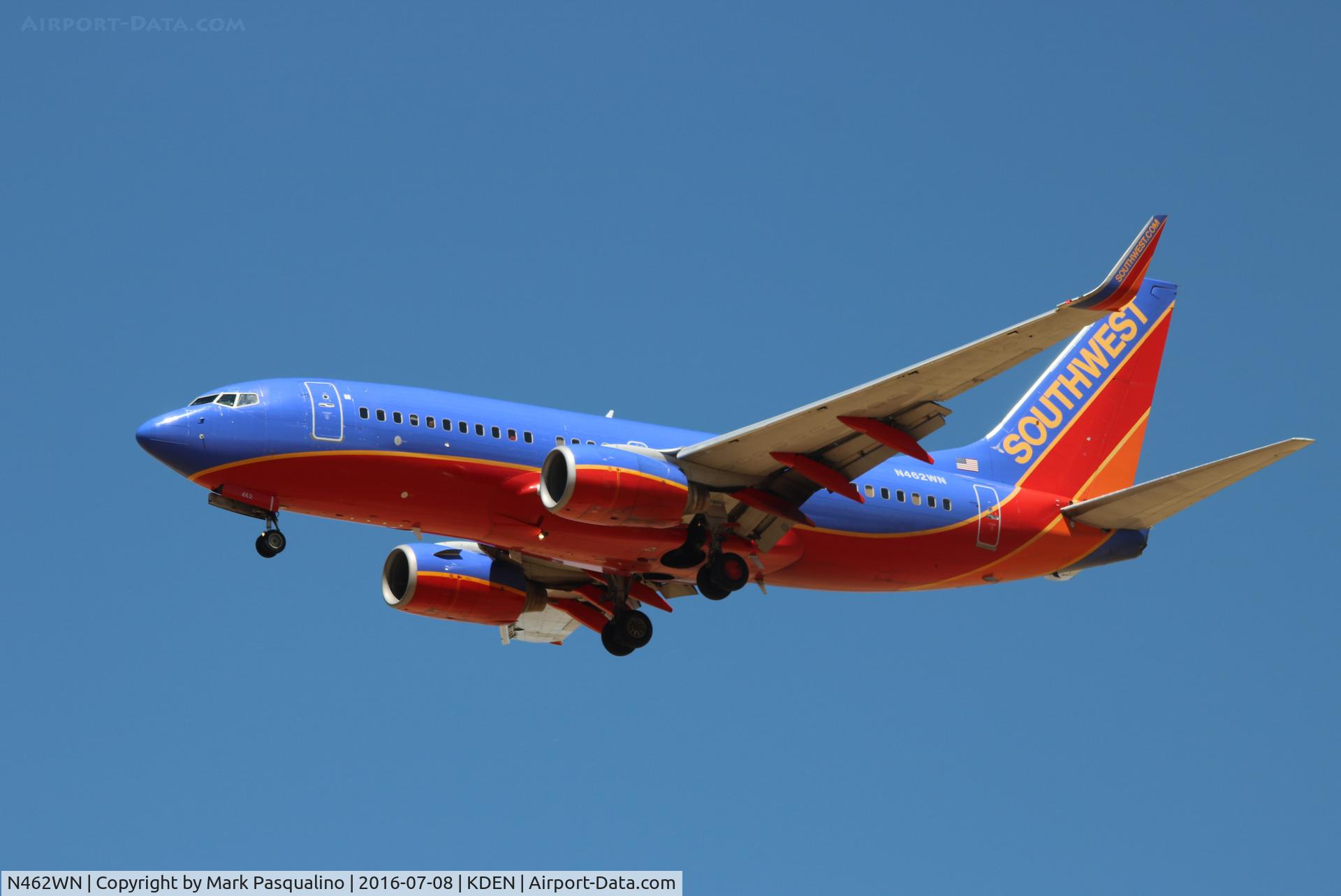 N462WN, 2004 Boeing 737-7H4 C/N 32466, Boeing 737-700