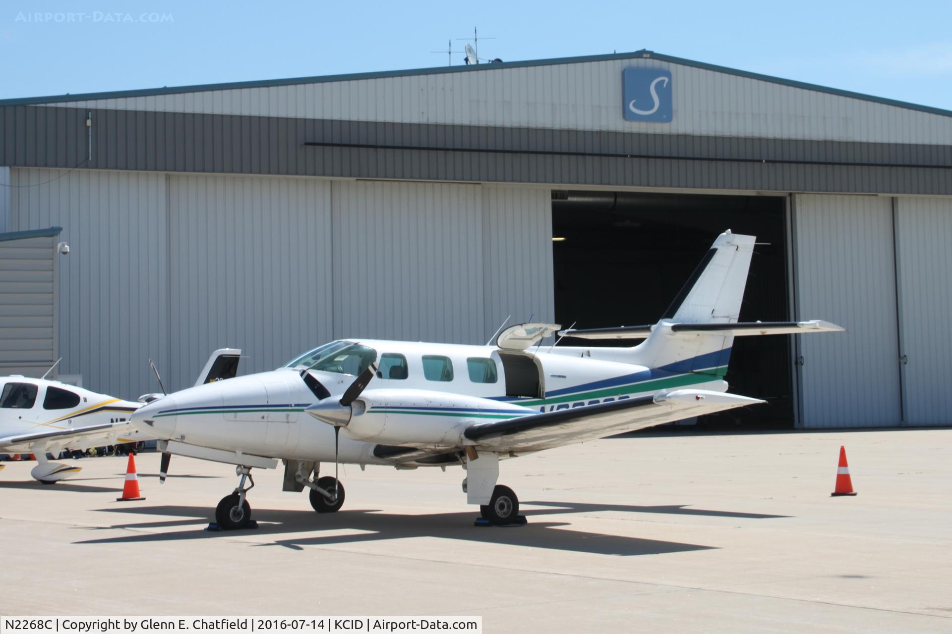 N2268C, 1982 Cessna T303 Crusader C/N T30300081, On the Signature Ramp