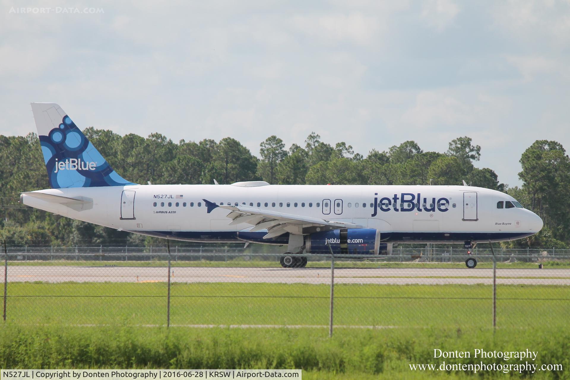 N527JL, 2001 Airbus A320-232 C/N 1557, JetBlue Flight 929 (N527JL) 