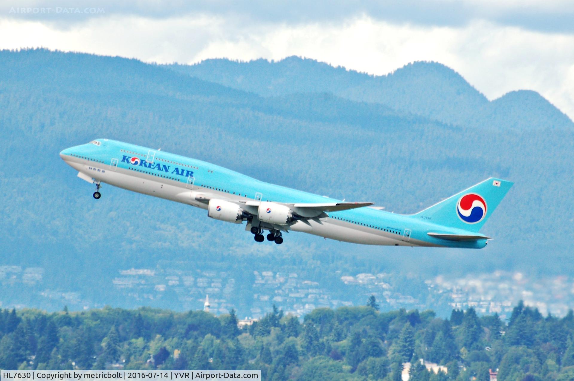 HL7630, 2015 Boeing 747-8B5 C/N 40905, KE72 to Incheon