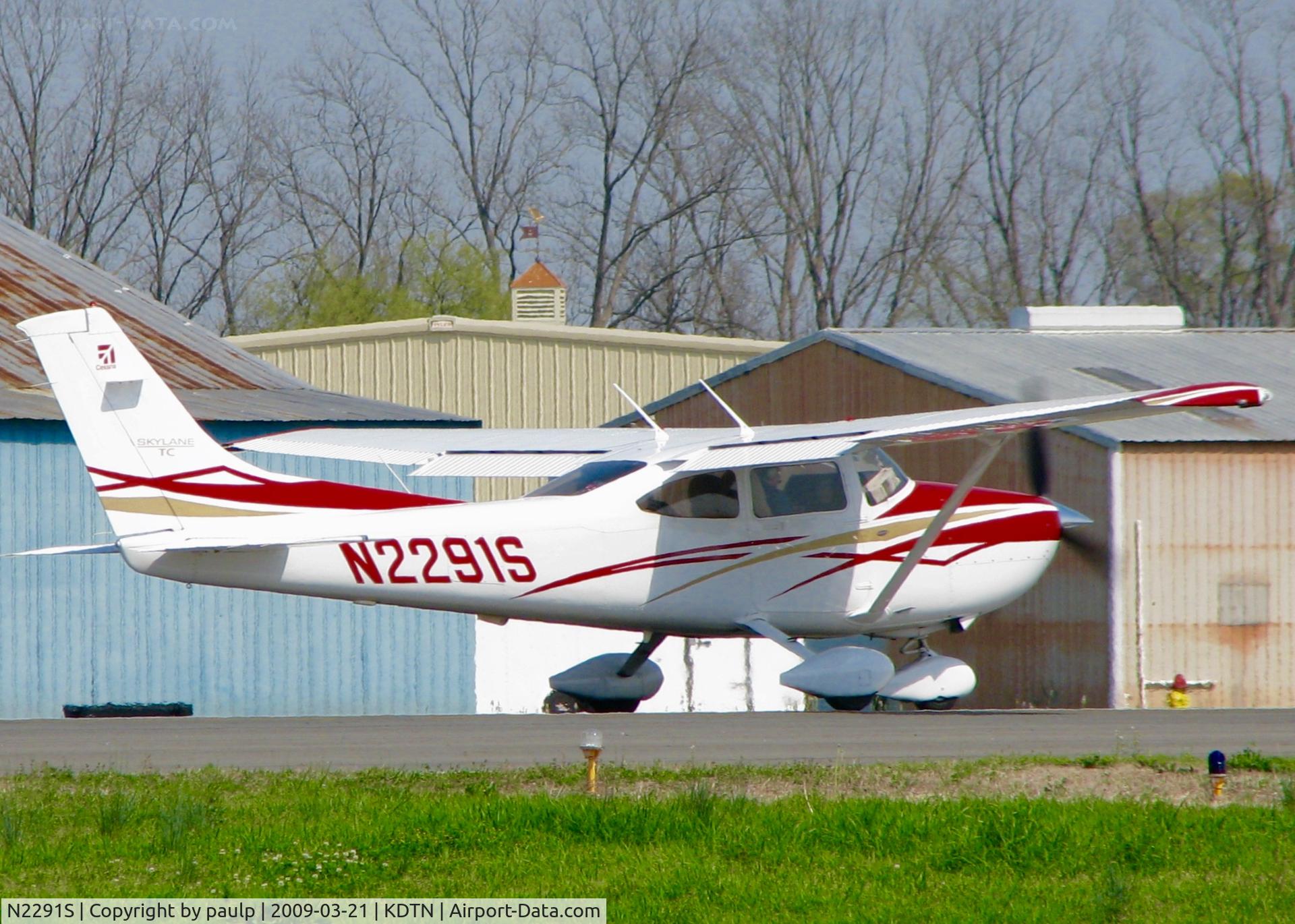 N2291S, 2007 Cessna T182T Turbo Skylane C/N T18208738, At Downtown Shreveport.