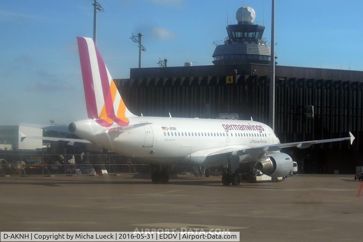 D-AKNH, 1998 Airbus A319-112 C/N 794, At Hannover