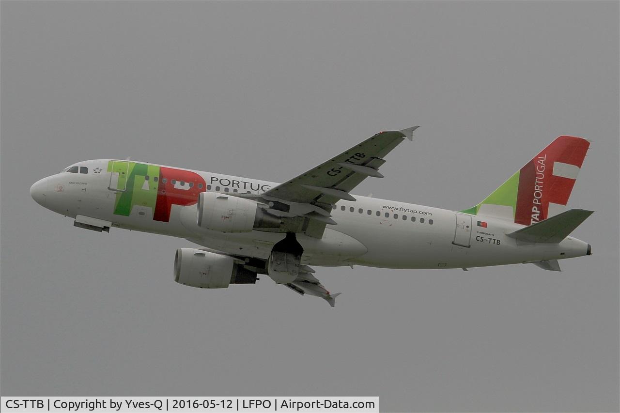 CS-TTB, 1997 Airbus A319-111 C/N 755, Airbus A319-111, Take off rwy 24, Paris-Orly airport (LFPO-ORY)