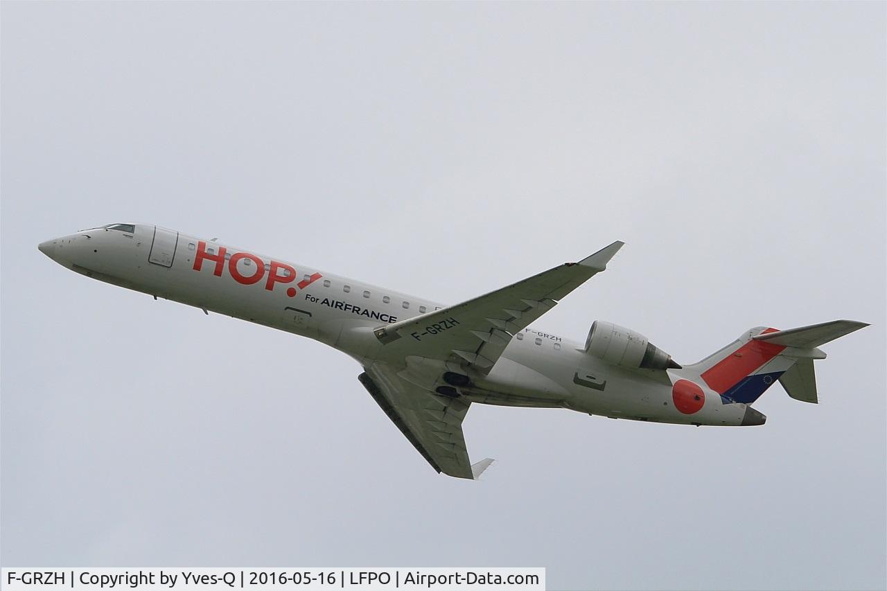 F-GRZH, 2003 Canadair CRJ-702 (CL-600-2C10) Regional Jet C/N 10089, Canadair Regional Jet CRJ-702, Take off rwy 24, Paris-Orly airport (LFPO-ORY)