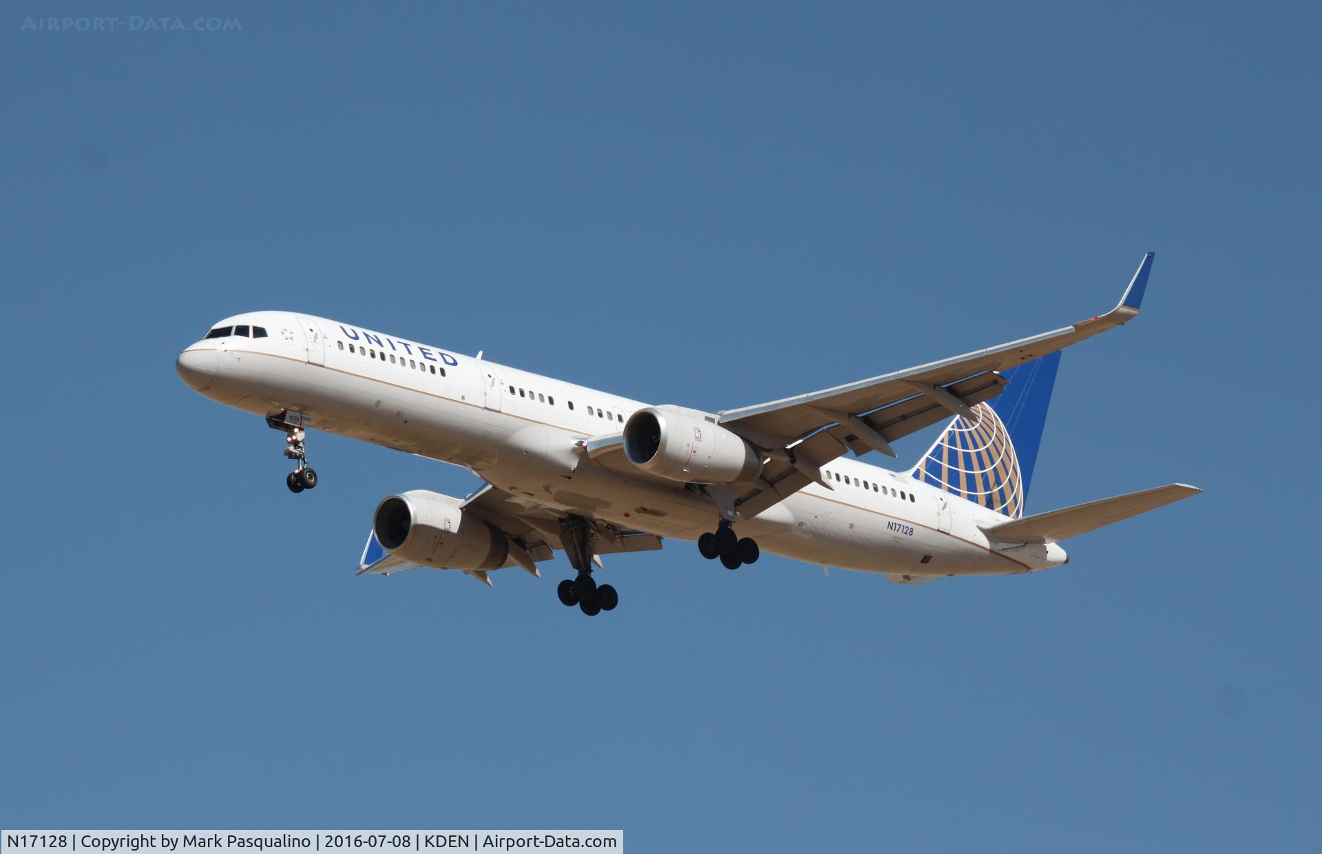 N17128, 1998 Boeing 757-224 C/N 27567, Boeing 757-200