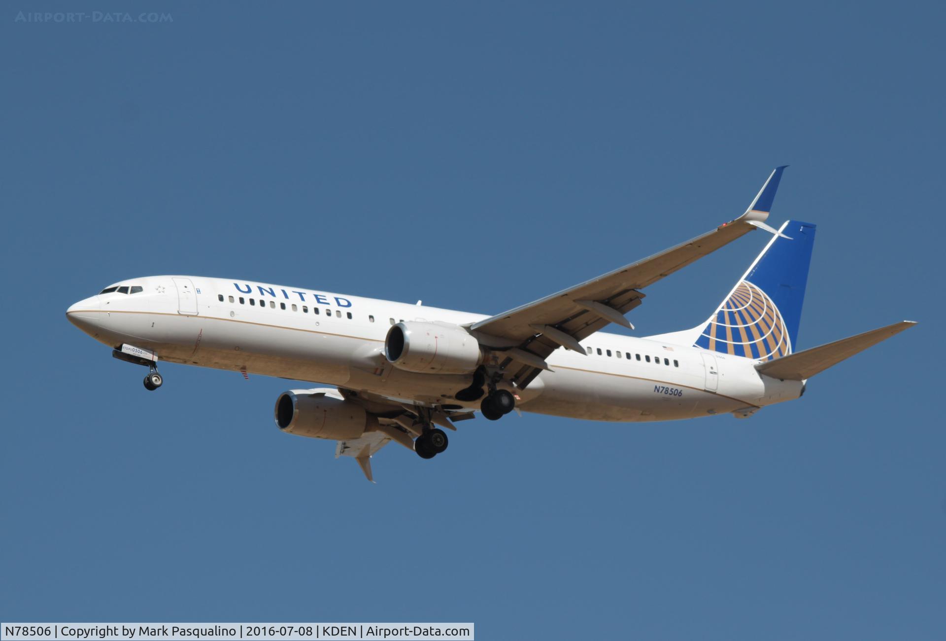 N78506, 2006 Boeing 737-824 C/N 32832, Boeing 737-800