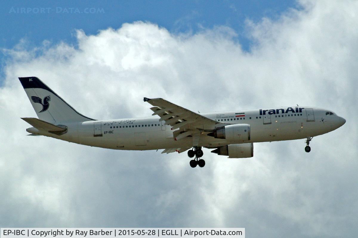 EP-IBC, 1992 Airbus A300B4-605R C/N 632, Airbus A300B4-605R [632] (Iran Air) Home~G 28/05/2015. On approach 27L.