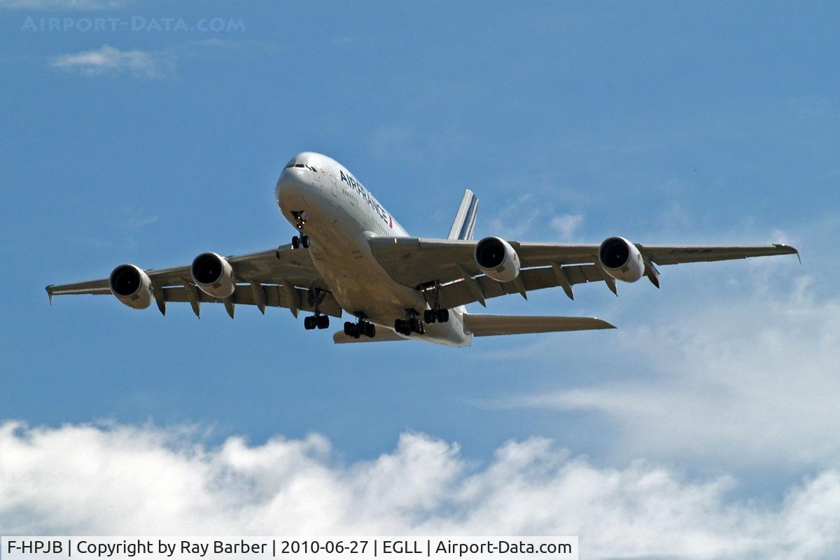 F-HPJB, 2009 Airbus A380-861 C/N 040, Airbus A380-861 [040] (Air France) Home~G 27/06/2010. On approach 27R.