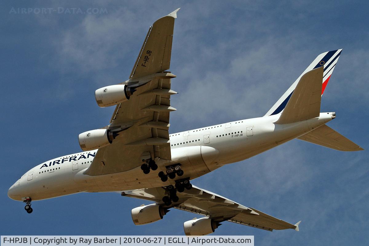 F-HPJB, 2009 Airbus A380-861 C/N 040, Airbus A380-861 [040] (Air France) Home~G 27/06/2010. On approach 27R.
