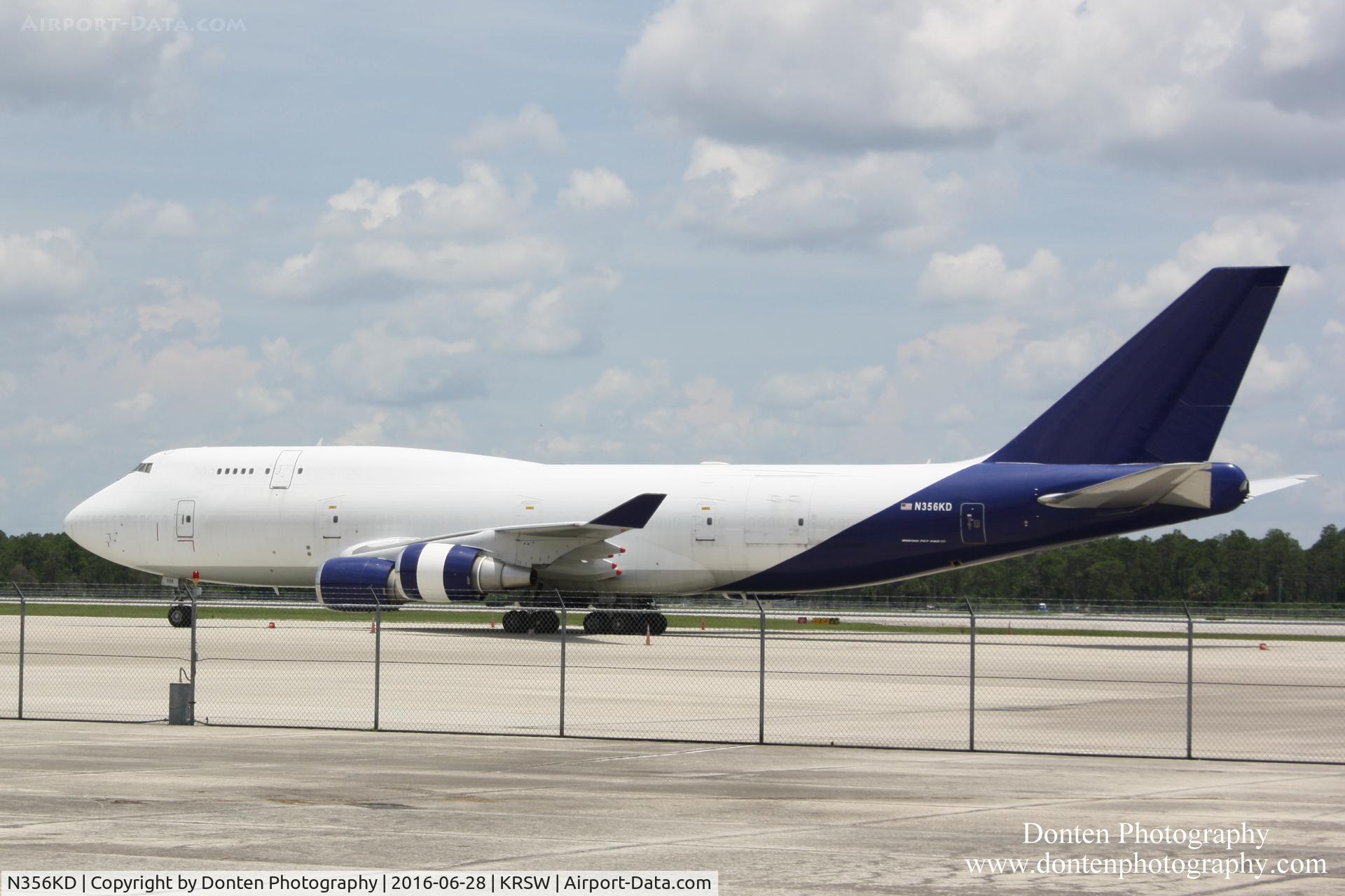N356KD, 1994 Boeing 747-446 C/N 26356, Boeing 747-400 (N356KD) sits on the ramp at Southwest Florida International Airport