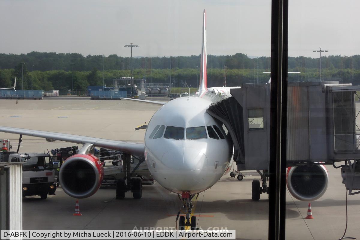 D-ABFK, 2010 Airbus A320-214 C/N 4433, At Cologne/Bonn