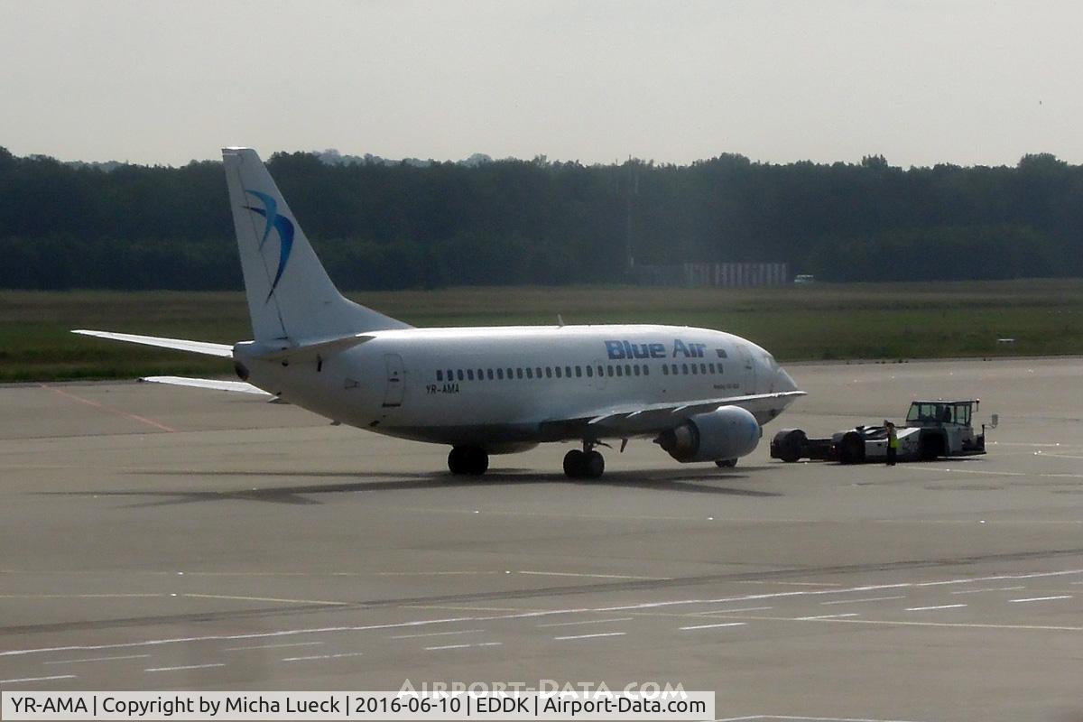 YR-AMA, 1991 Boeing 737-530 C/N 24941, At Cologne/Bonn