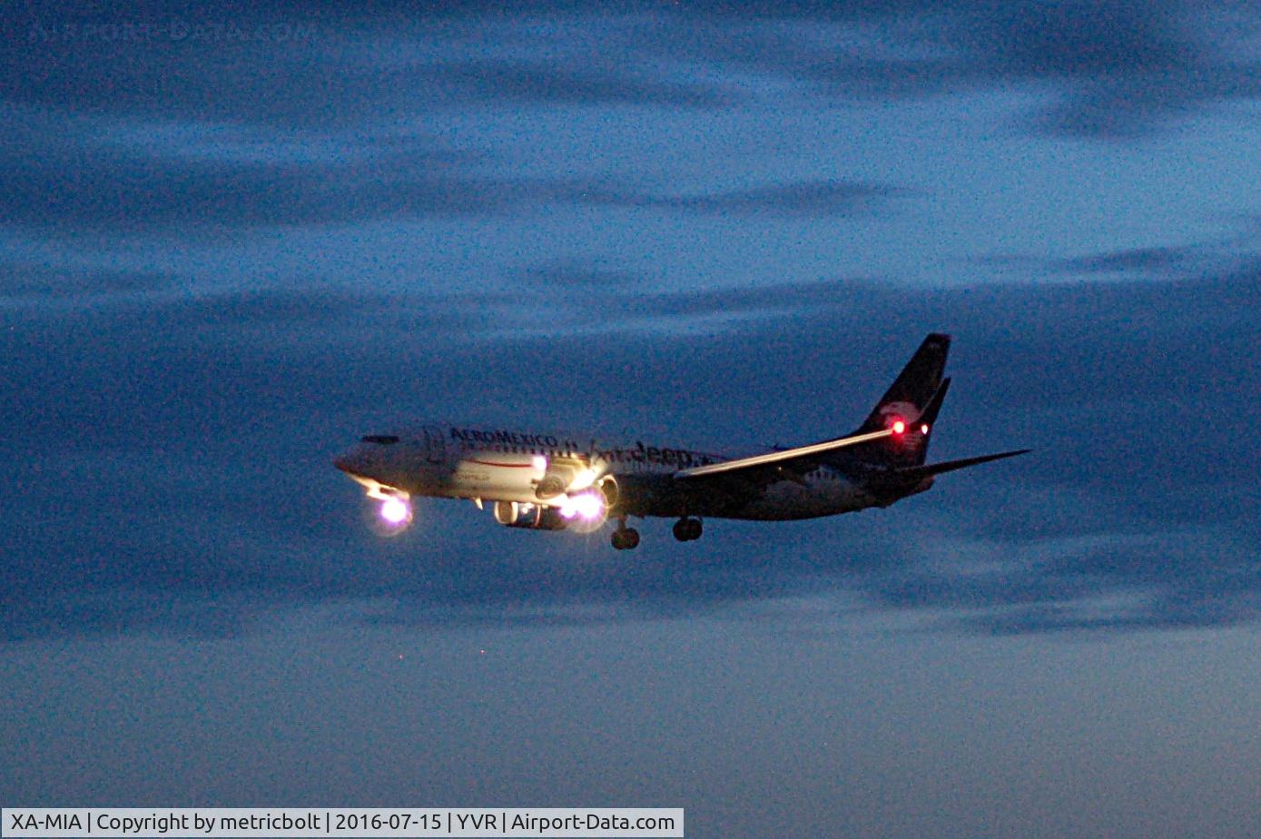 XA-MIA, 2007 Boeing 737-852 C/N 35119, AM696 from Mexico City