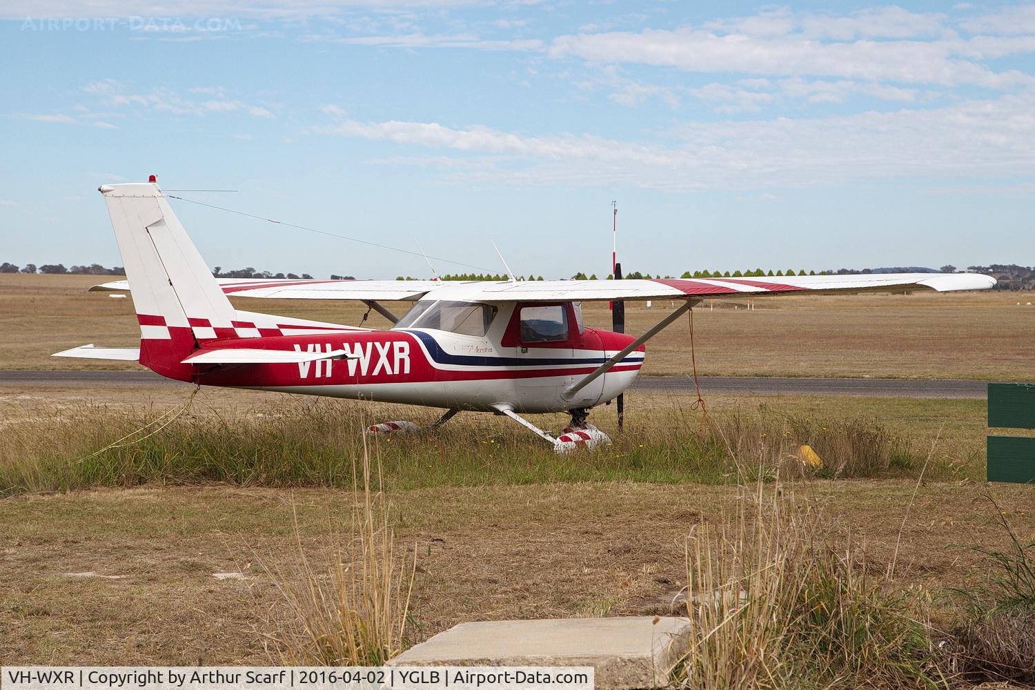 VH-WXR, 1975 Cessna A150M Aerobat C/N A1500656, Goulburn NSW April NSW