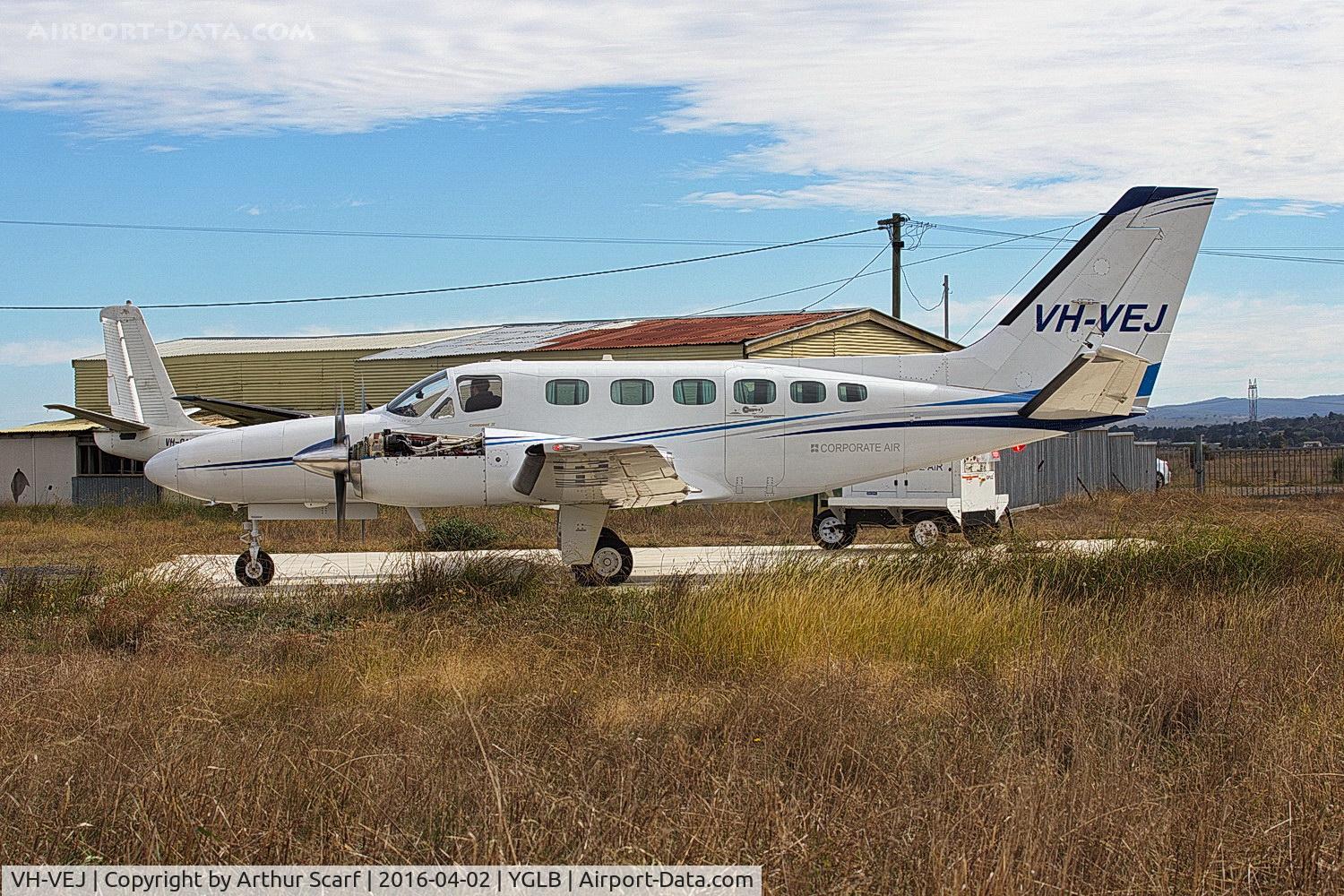 VH-VEJ, 1981 Cessna 441 Conquest II C/N 441-0249, Goulburn NSW - Engine runs