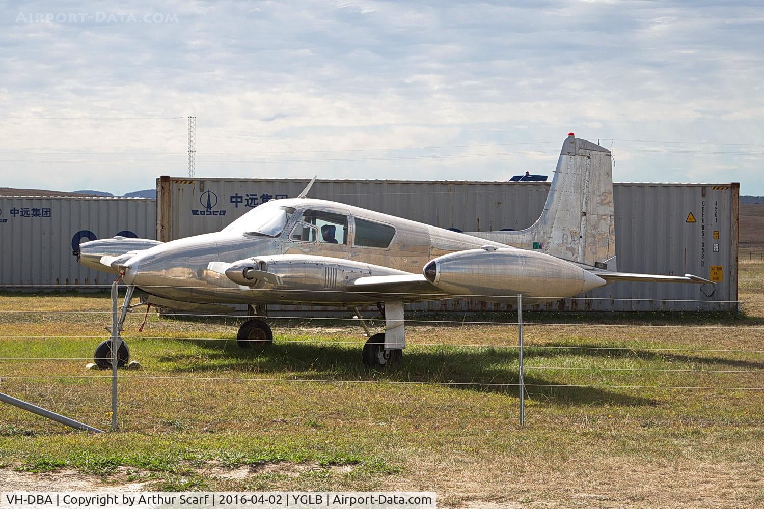 VH-DBA, 1958 Cessna 310C C/N 35781, Goulburn NSW April 2016