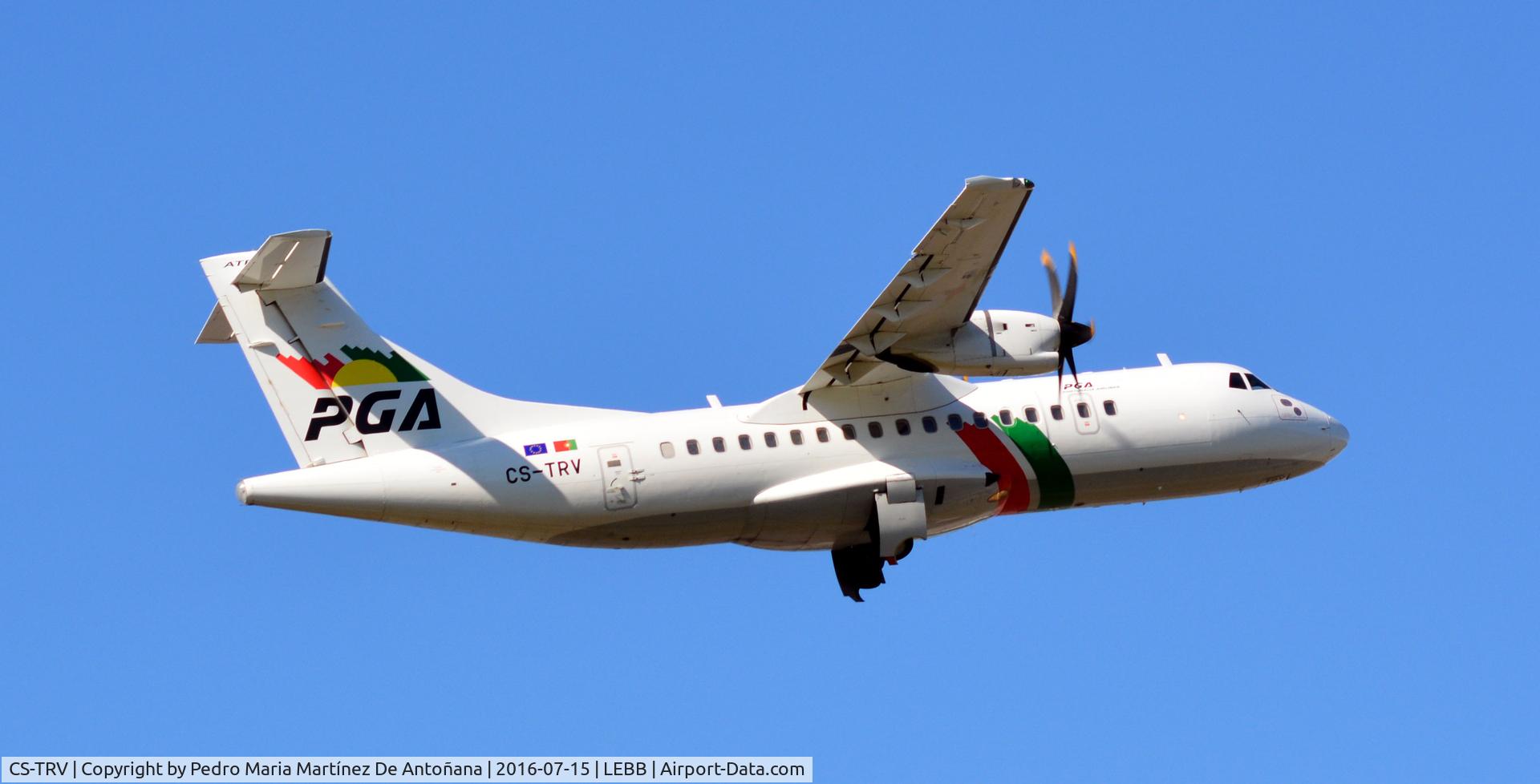 CS-TRV, 2014 ATR 42-600 C/N 1016, Loiu - Bilbao - España