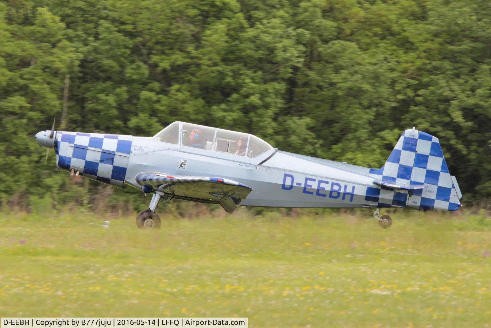 D-EEBH, Zlin Z-526F Trener Master C/N 1068, at La Ferté-Alais