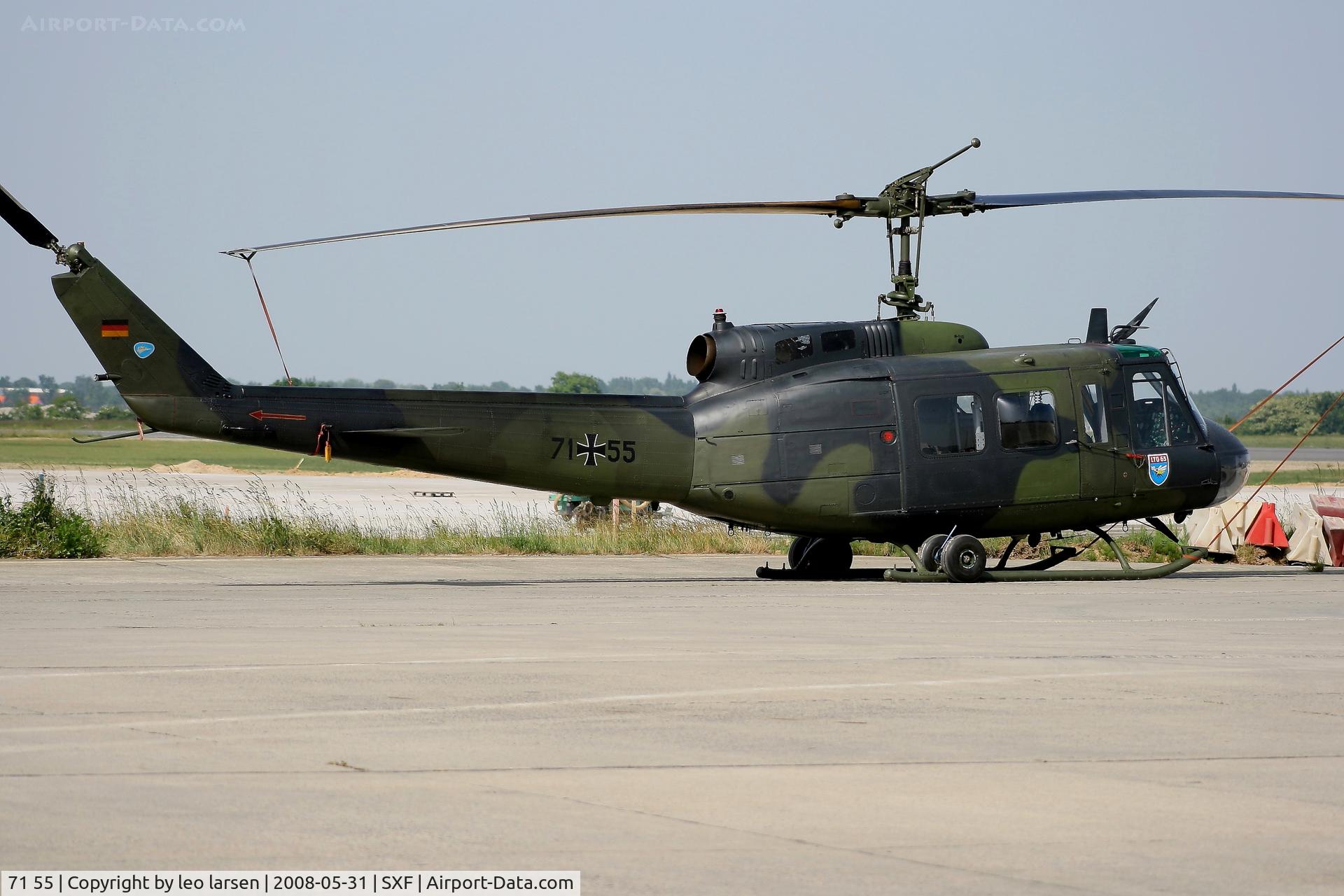 71 55, Bell (Dornier) UH-1D Iroquois (205) C/N 8215, Berlin Air Show 31.5.08