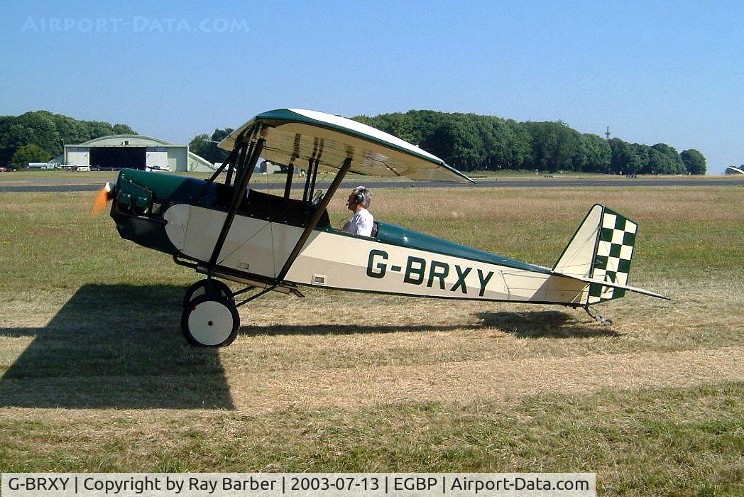 G-BRXY, 1991 Pietenpol Air Camper C/N PFA 047-11416, Pietenpol Air Camper [PFA 047-11416] Kemble~G 13/07/2003