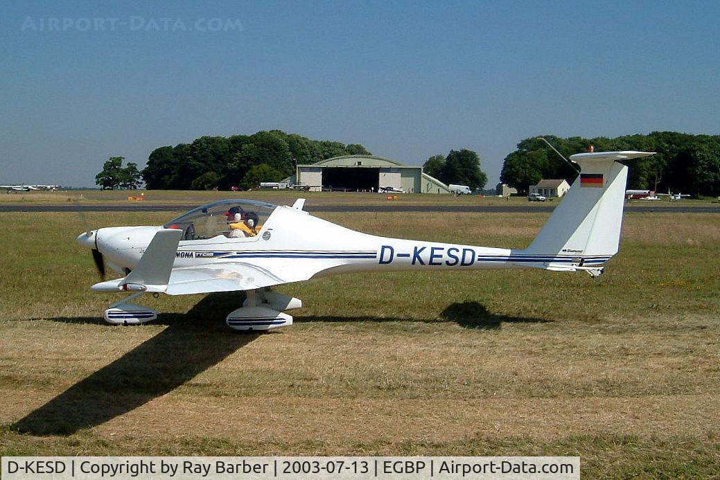 D-KESD, 1997 Diamond HK-36TTC 115 Super Dimona C/N 36556, Diamond HK-36TTC Super Dimona [36.556] Kemble~G 13/07/2003