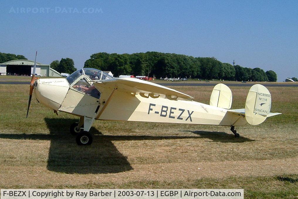 F-BEZX, Nord NC-858S C/N 116, Nord NC.858S [116] Kemble~G 13/07/2003