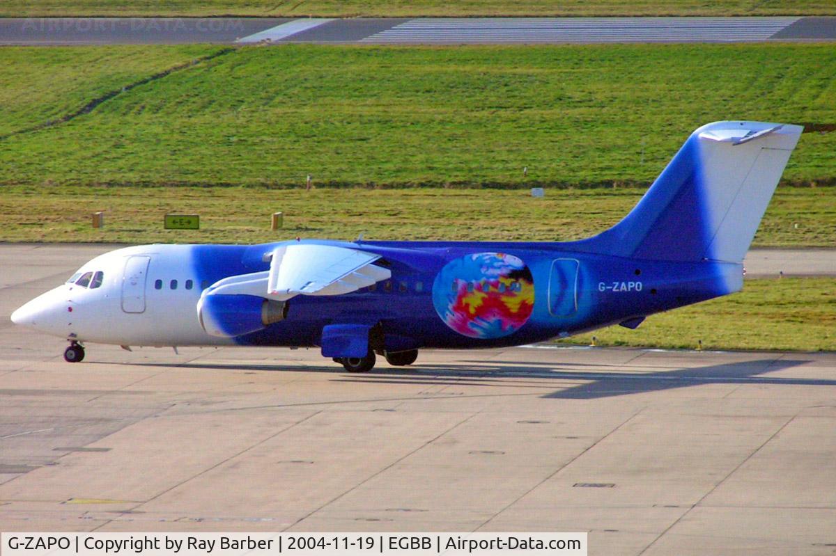 G-ZAPO, 1990 British Aerospace 146-200QC C/N E2176, BAe 146-200QC [E2176] (Titan Airways) Birmingham Int'l~G 19/11/2004