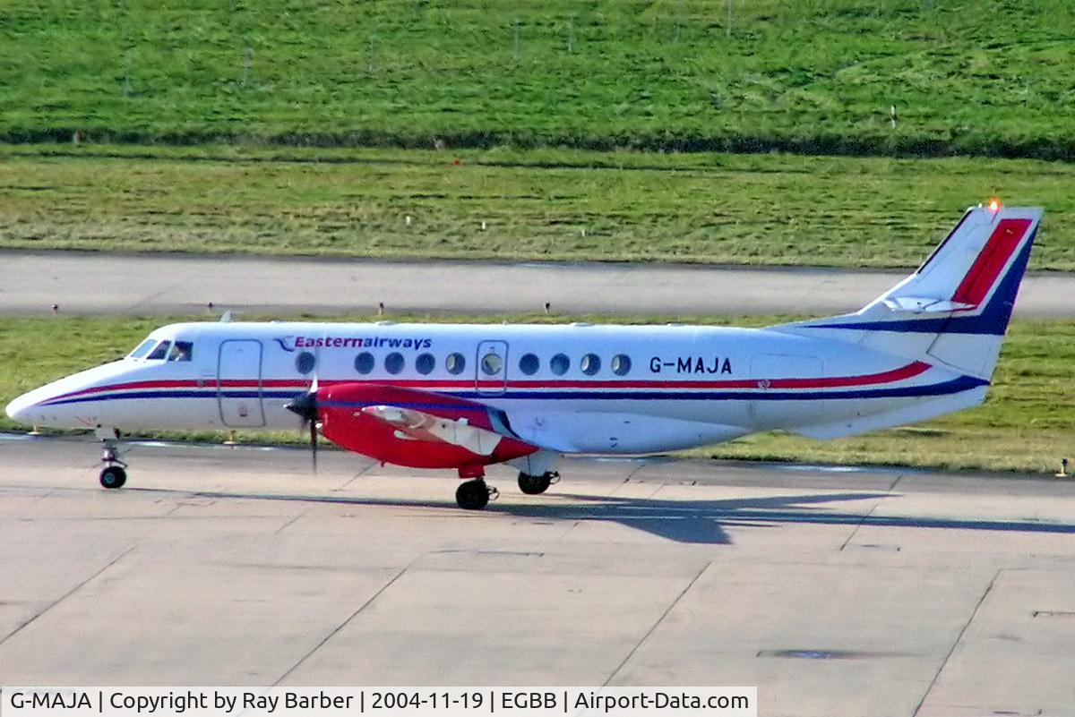 G-MAJA, 1994 British Aerospace Jetstream 41 C/N 41032, BAe Jetstream 41 [41032] (Eastern Airways) Birmingham Int'l~G 19/11/2004