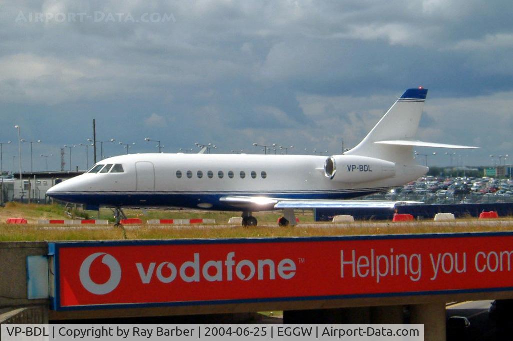 VP-BDL, 2000 Dassault Falcon 2000 C/N 111, Dassault Falcon 2000 [111] Luton~G 25/06/2004