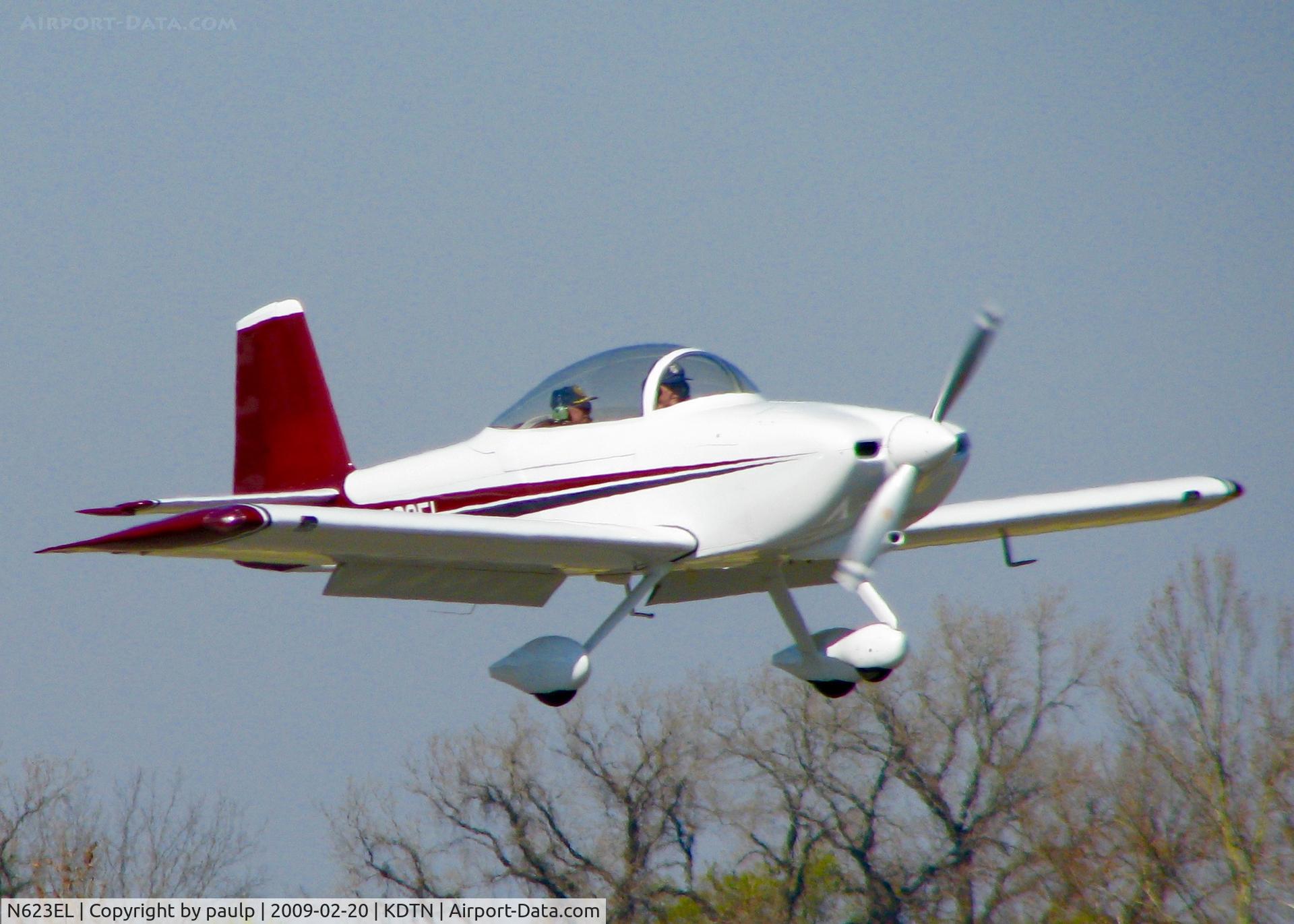 N623EL, 2007 Vans RV-8A C/N 81432, At Downtown Shreveport.