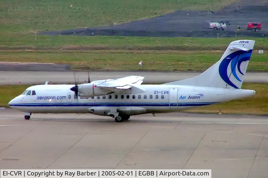 EI-CVR, 1986 ATR 42-312 C/N 022, Aerospatiale ATR-42-312 [022] (Aer Arann) Birmingham International~G 01/02/2005