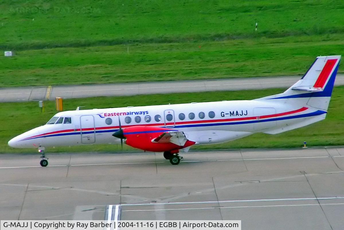 G-MAJJ, 1993 British Aerospace Jetstream 41 C/N 41024, BAe Jetstream 41 [41024] (Eastern Airways) Birmingham Int'l~G 16/11/2004