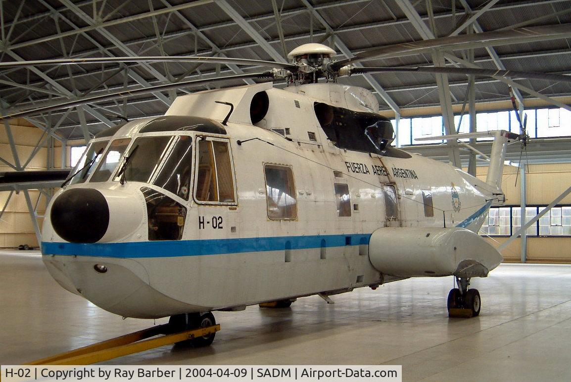 H-02, Sikorsky S-61R C/N 61-763, Sikorsky S-61R Sea King [61-763]  (Ex Argentine Air Force) Moron-Buenos Aires Province~LV 09/04/2004