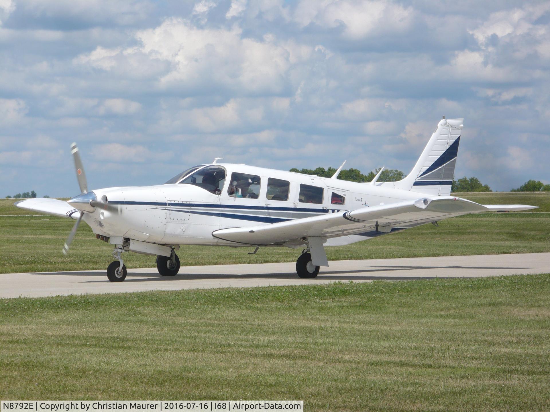 N8792E, 1976 Piper PA-32R-300 Cherokee Lance C/N 32R-7680178, Piper Saratoga PA-32R