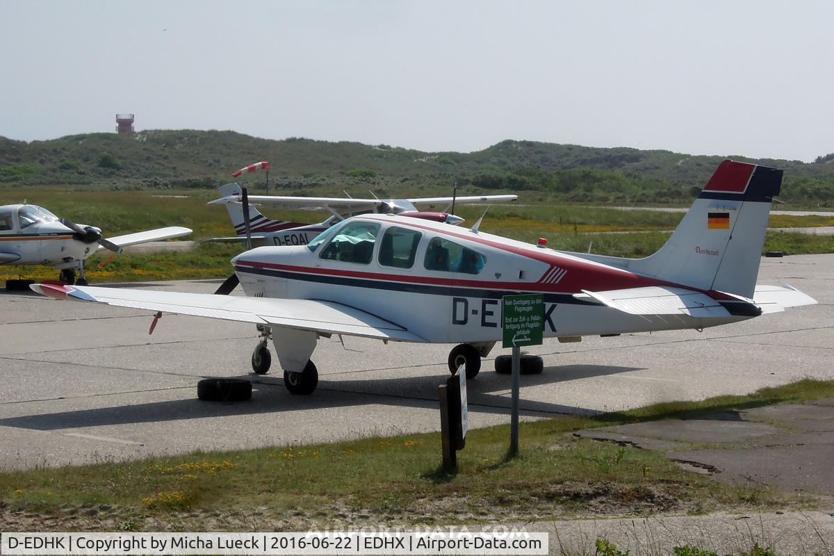 D-EDHK, Beech F33A Bonanza Bonanza C/N CE-1319, On Helgoland