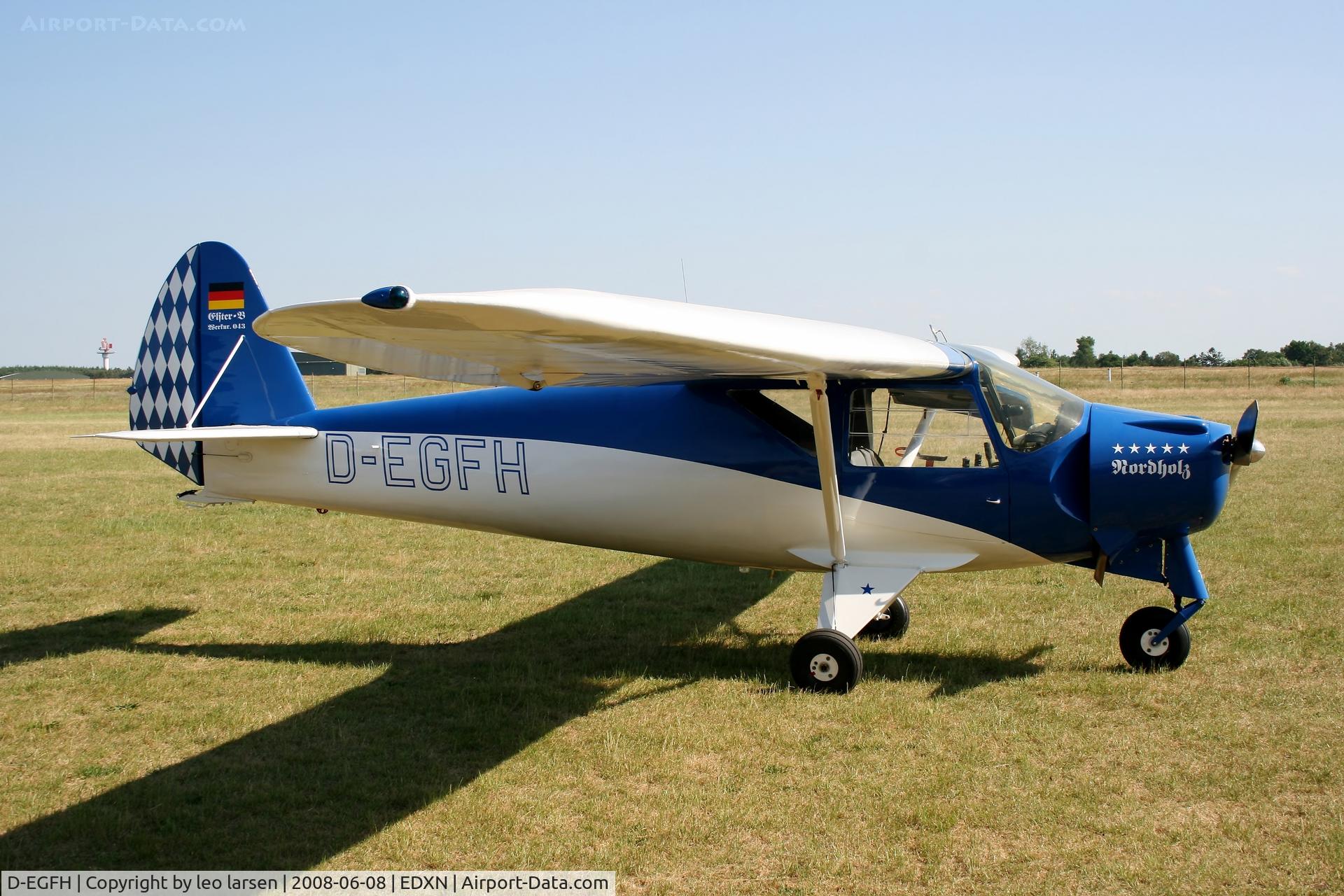 D-EGFH, Putzer Elster B C/N 043, Nordholz EDXN 8.6.08