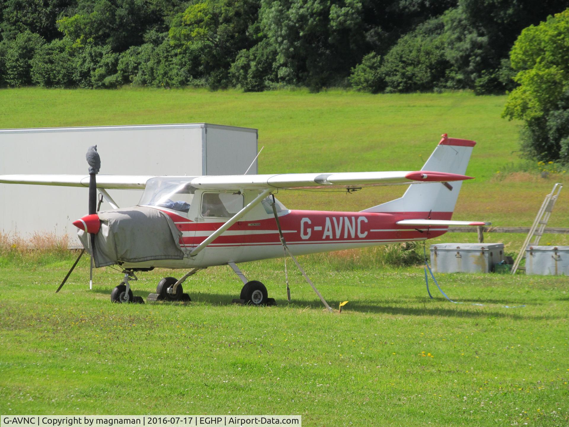 G-AVNC, 1967 Reims F150G C/N F150G-0200, out back at popham