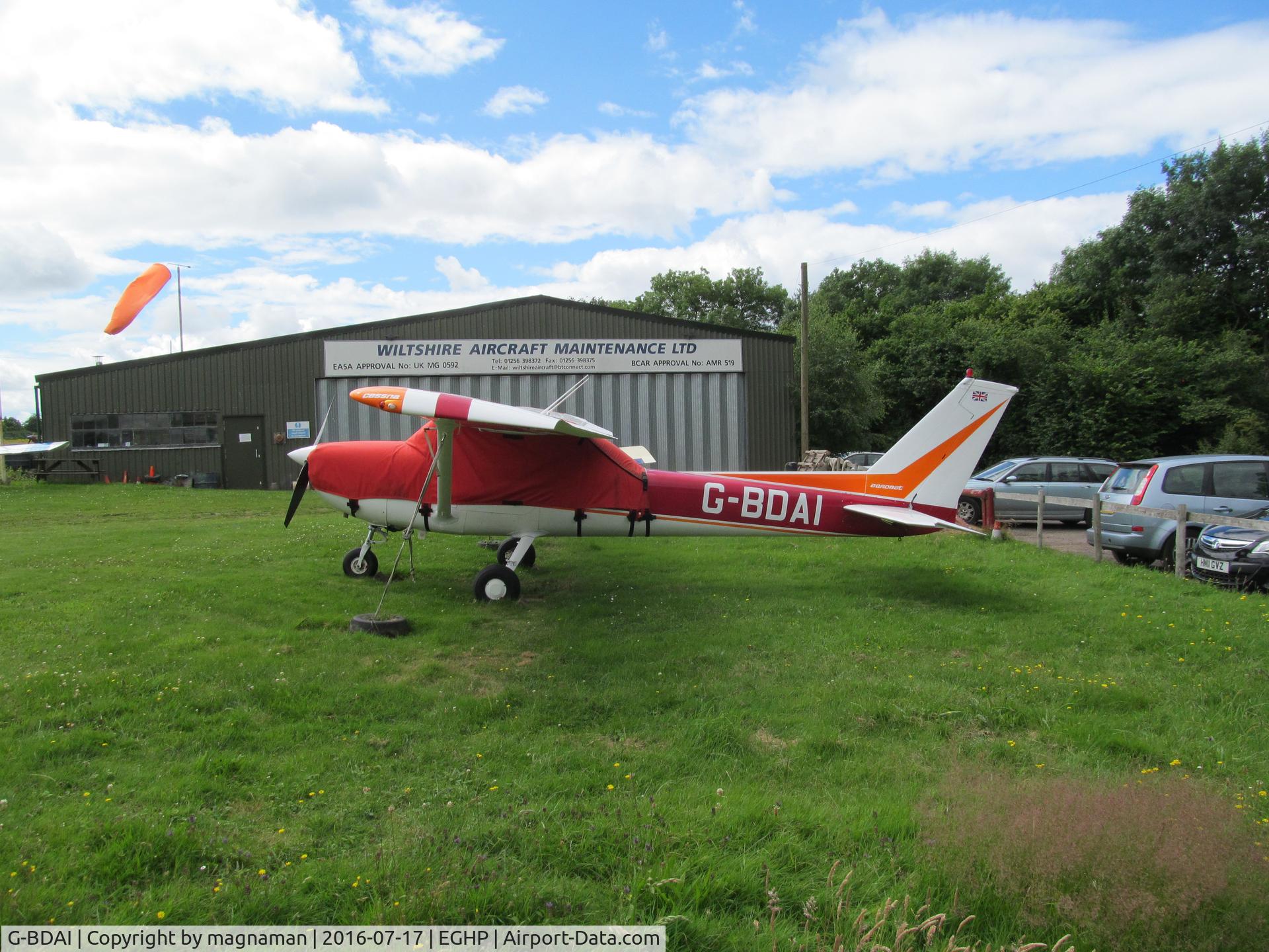 G-BDAI, 1975 Reims F150M C/N 0266, at popham