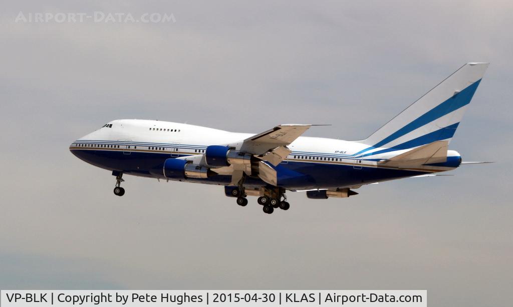 VP-BLK, 1979 Boeing 747SP-31 C/N 21961, VP-BLK Boeing 747sp at Las Vegas