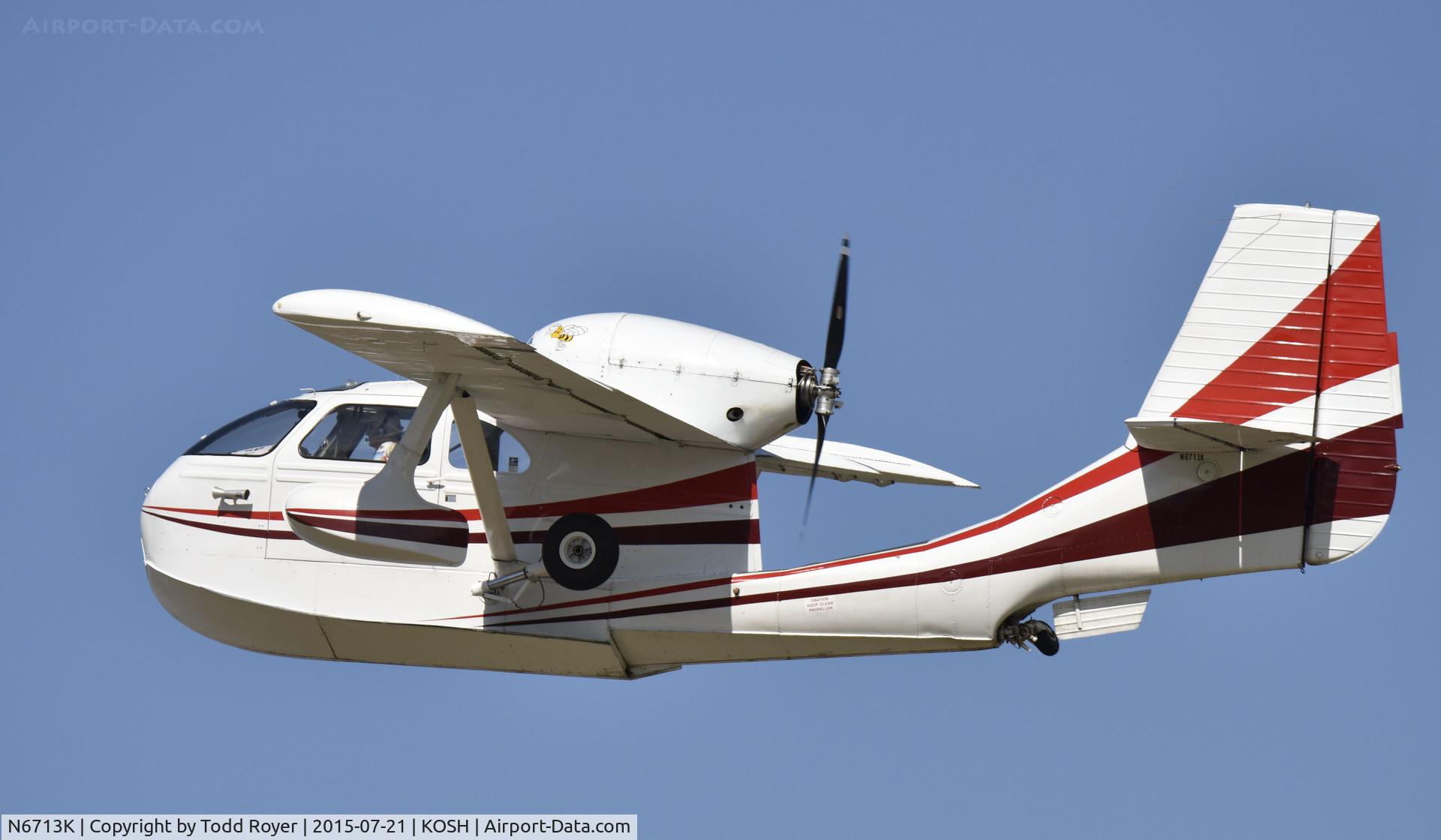 N6713K, 1947 Republic RC-3 Seabee C/N 996, Airventure 2015