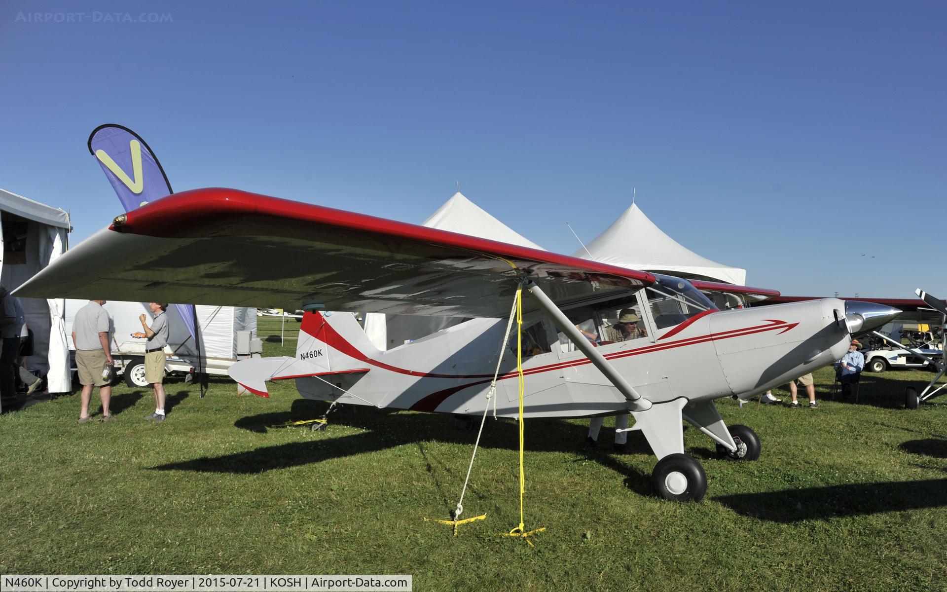 N460K, 2015 Avipro Bearhawk C/N 98-189/190-1045, Airventure 2015