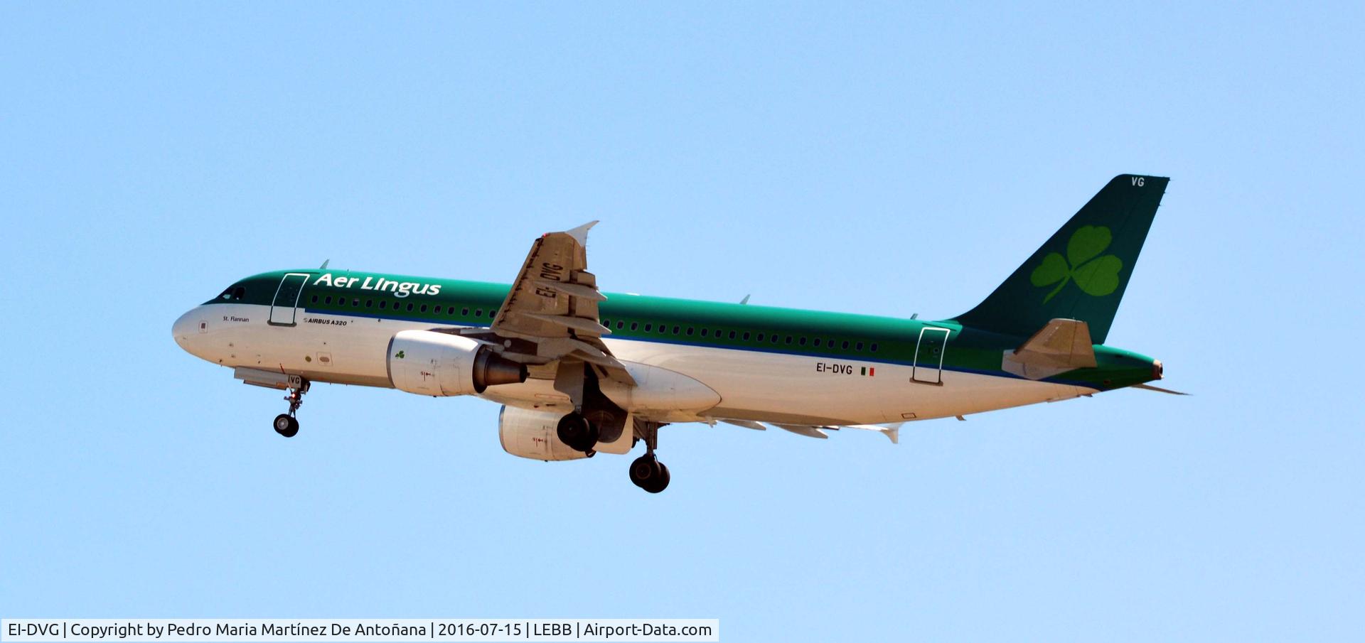 EI-DVG, 2007 Airbus A320-214 C/N 3318, Loiu - Bilbao - España