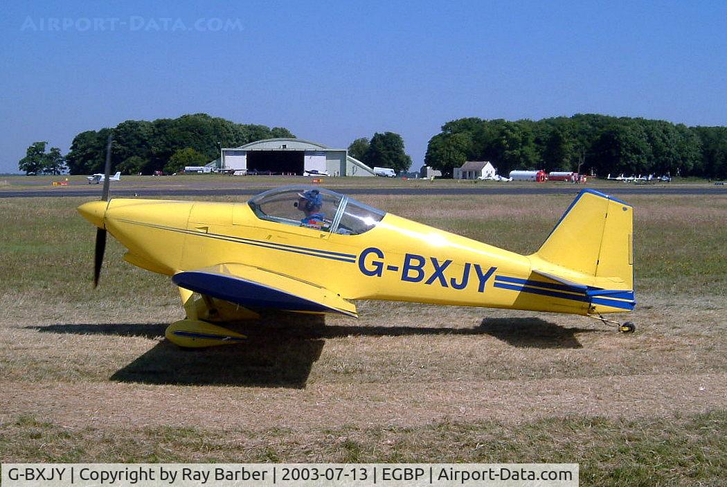 G-BXJY, 1998 Vans RV-6 C/N PFA 181-12447, Van's RV-6 [PFA 181-12447] Kemble~G 13/07/2003