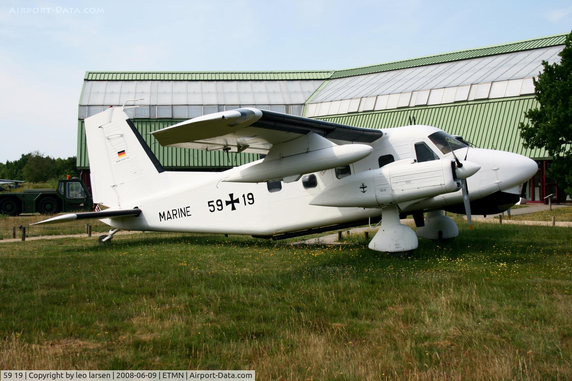59 19, Dornier Do-28D-2 Skyservant C/N 4194, Nordholz Museum ETMN 9.6.08
