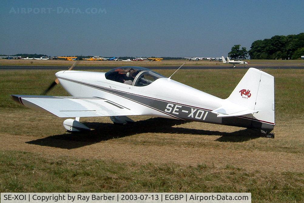 SE-XOI, 1994 Vans RV-6 C/N 20898-753, Van's RV-6 [20898] Kemble~G 13/07/2003