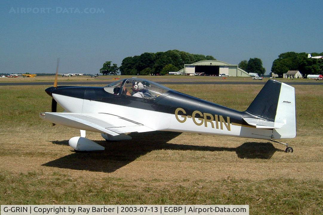 G-GRIN, 1999 Vans RV-6 C/N PFA 181-12409, Van's RV-6 [PFA 181-12409] Kemble~G 13/07/2003