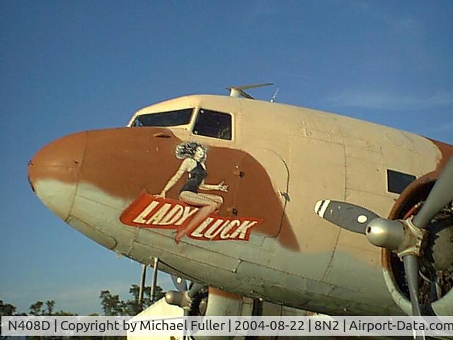 N408D, 1940 Douglas DC-3-G202A C/N 2247, Lady Luck DC3