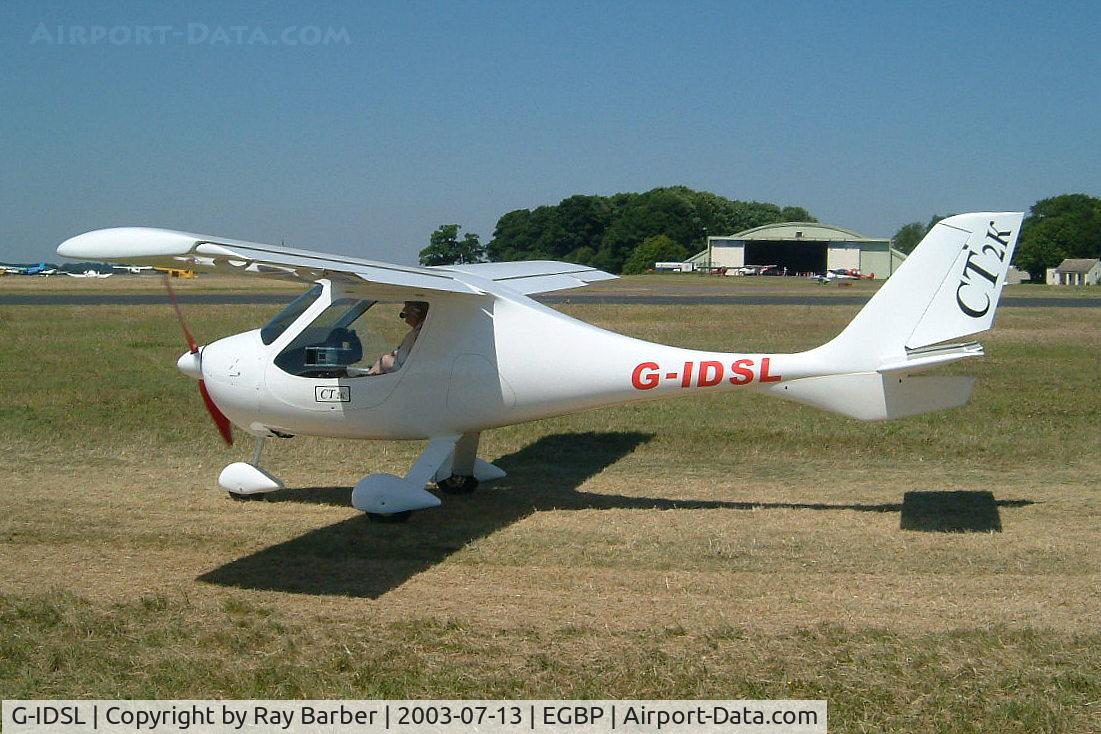 G-IDSL, 2002 Flight Design CT2K C/N 7922, Flight Design CT-2K [02-06-02-04] Kemble~G 13/07/2003