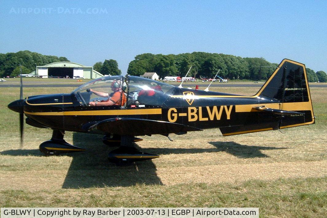 G-BLWY, 1980 Robin R-2160D Acrobin Alpha Sport C/N 176, Robin R.2160D Alpha Sport [176] Kemble~G 13/07/2003