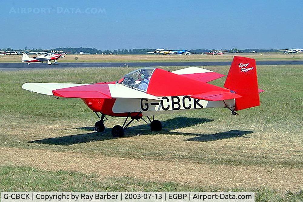 G-CBCK, 1998 Tipsy T-66 Nipper 3 C/N PFA 025-11051, Tipsy T.66 Nipper 3B [PFA 025-11051] Kemble~G 13/07/2003